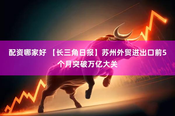 配资哪家好 【长三角日报】苏州外贸进出口前5个月突破万亿大关